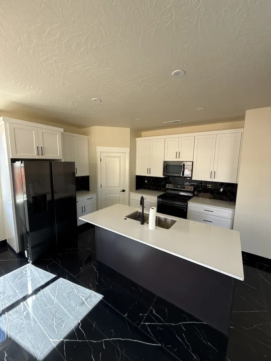 Two Story — Finished home surfaces and appliances · kitchen