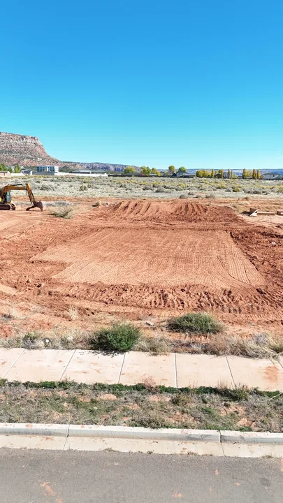 Two Story — Graded building pad