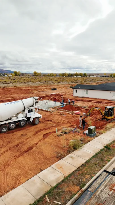 Two Story — Slab pour and finishing
