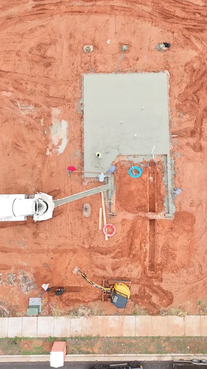 Two Story — Slab pour and finishing
