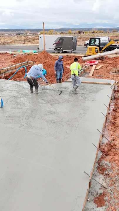 Two Story — Slab pour and finishing