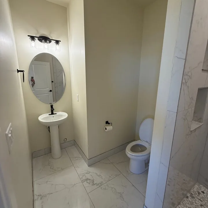 Two Story — Finished home surfaces and appliances · bathrooms