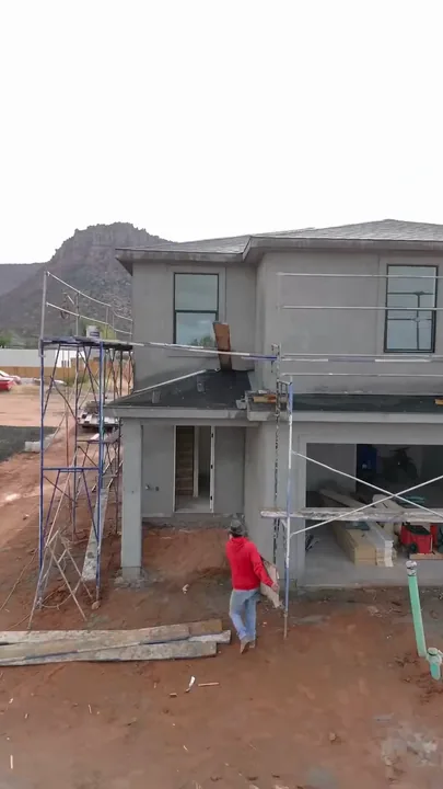 Two Story — Drywall texture and preparation for paint