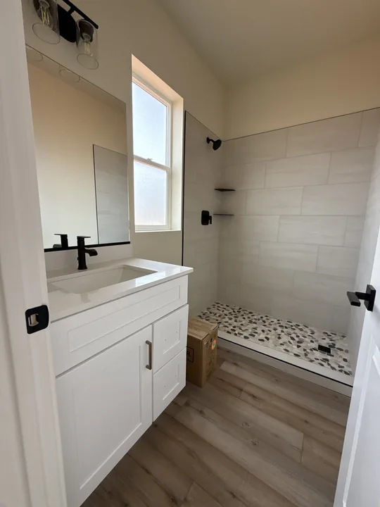 3 Bed / 2 Bath + Casita — Finished home before full landscaping · bathrooms