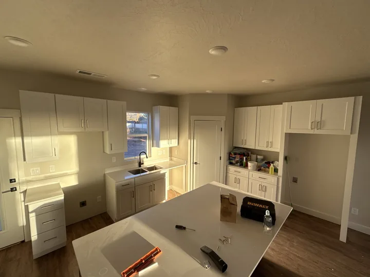 3 Bed / 2 Bath + Casita — Final fixtures and cleanup in progress · kitchen