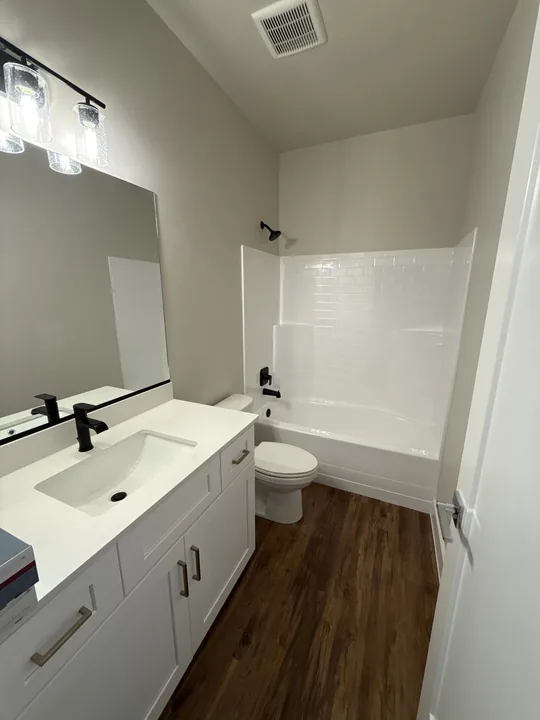 3 Bed / 2 Bath + Casita — Finished home before full landscaping · bathrooms