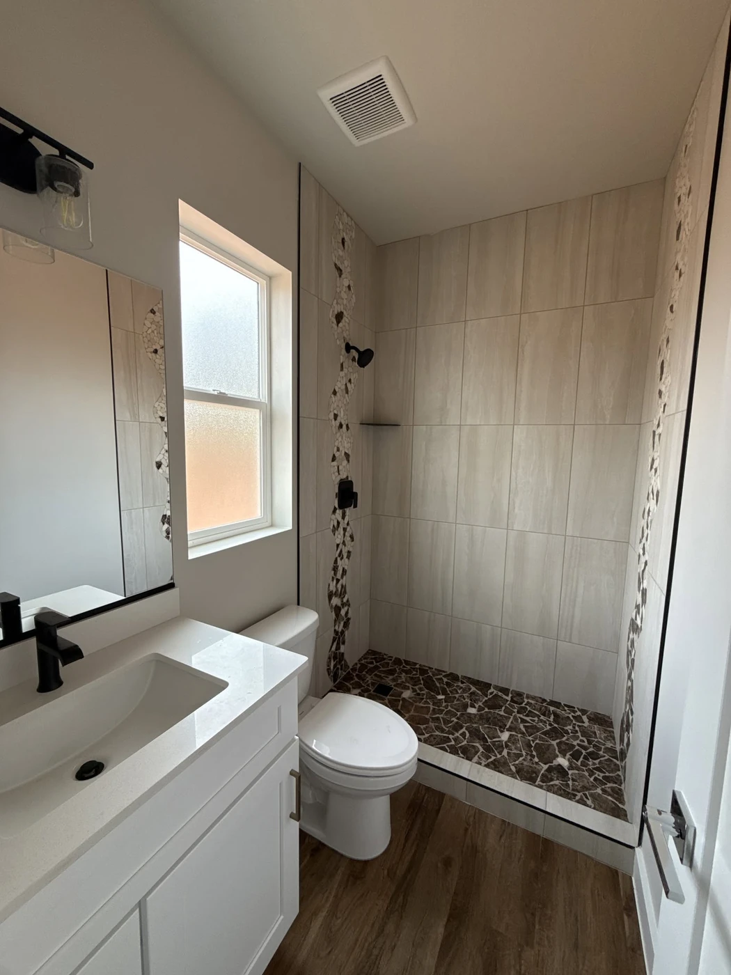 3 Bed / 2 Bath + Casita — Finished home before full landscaping · bathrooms