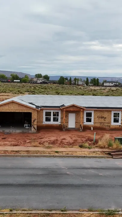 3 Bed / 2 Bath + Casita — Roof underlayment and windows installed