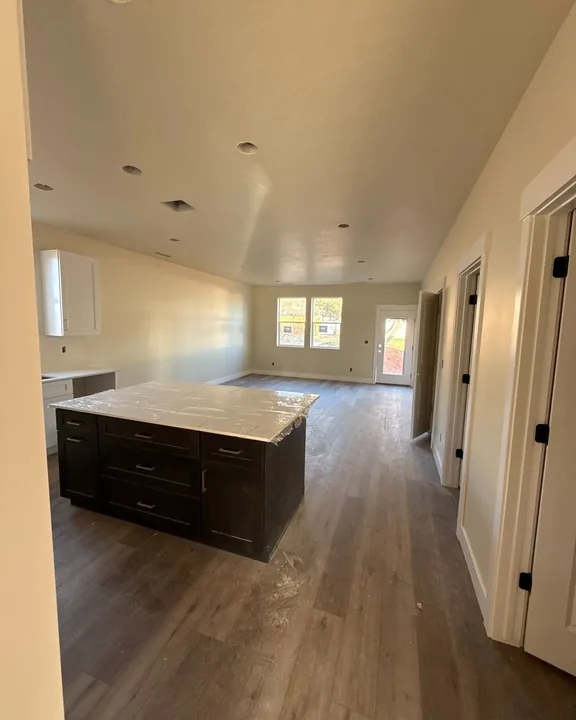 3 Bed / 2 Bath — Paint, flooring and countertops; fixtures pending · kitchen