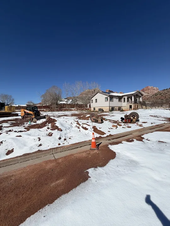 3 Bed / 2 Bath — Cleared and graded site