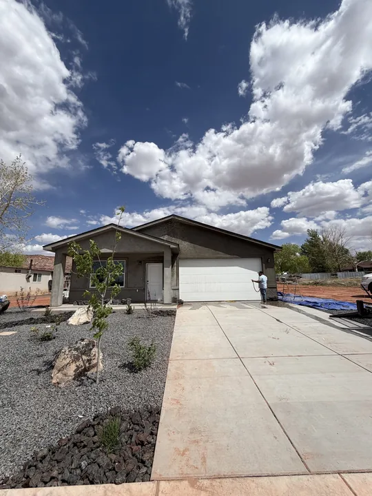 3 Bed / 2 Bath — Landscaping installed; exterior finishing underway