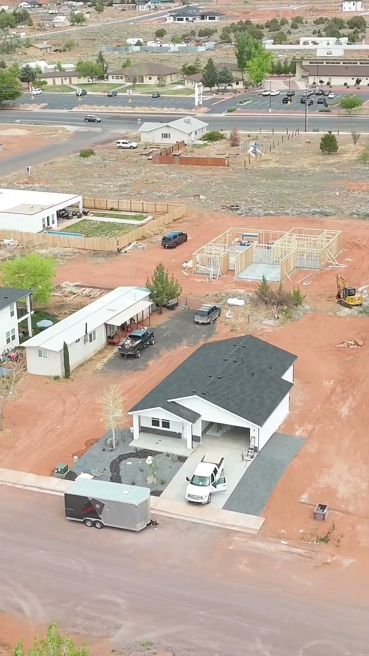 3 Bed / 2 Bath — Completed exterior and landscape showcase