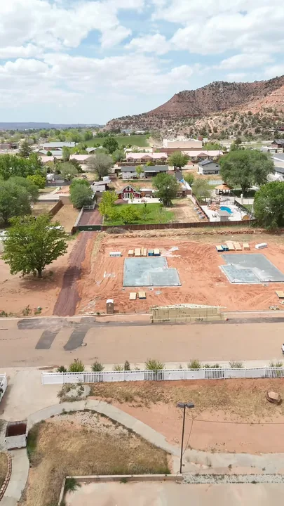 3 Bed / 2 Bath — Slabs complete and ready for framing