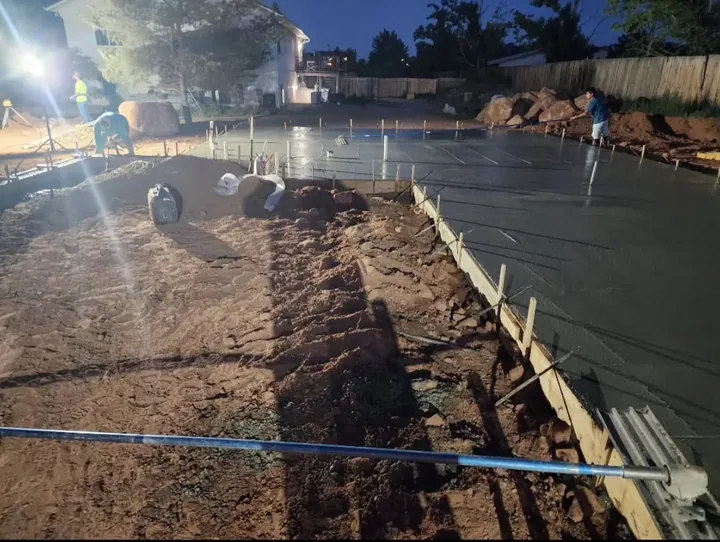 3 Bed / 2 Bath — Slab pour and finishing