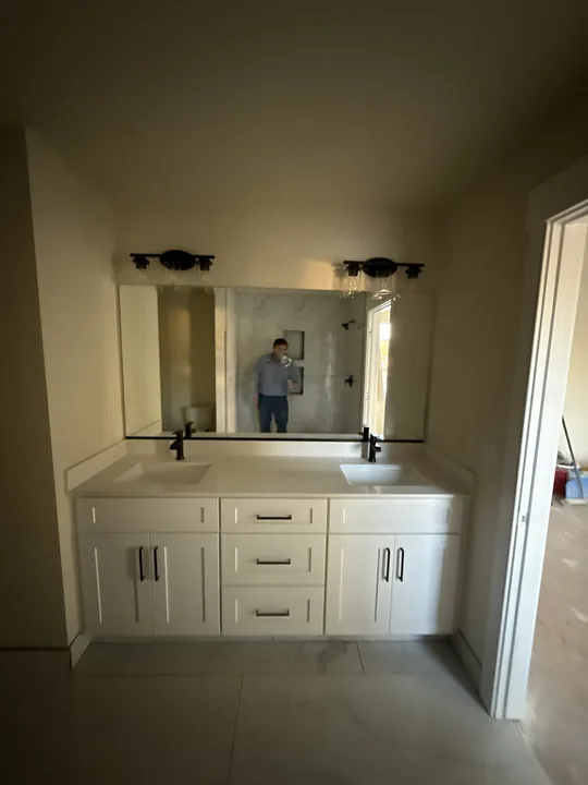 Two Story — Finished home surfaces and appliances · bathrooms