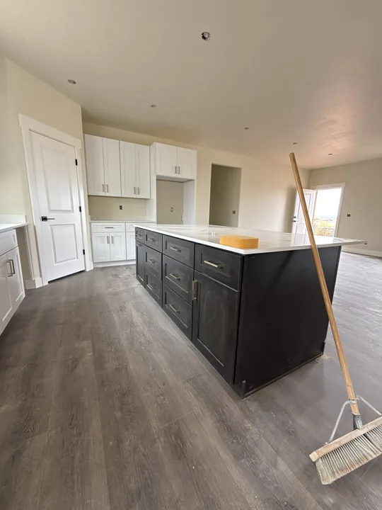 3 Bed / 2 Bath + Casita — Paint and trim before final fixtures · kitchen