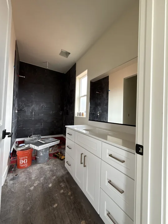 3 Bed / 2 Bath + Casita — Paint and trim before final fixtures · bathrooms