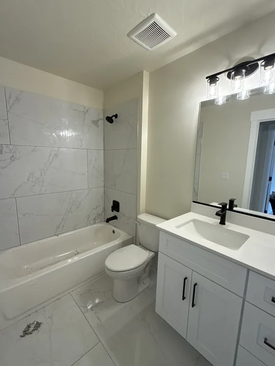 Two Story — Paint trim tile and fixtures with appliances pending · bathrooms