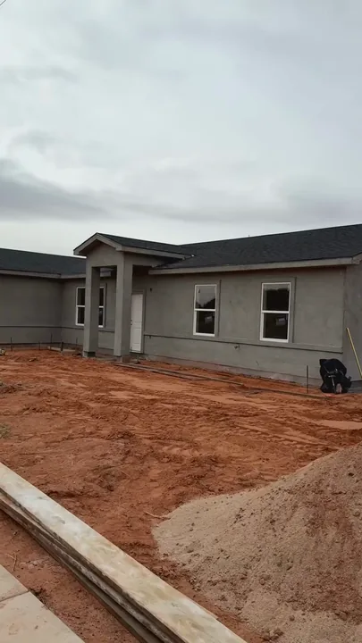 3 Bed / 2 Bath + Casita — Cabinets and flooring before countertops