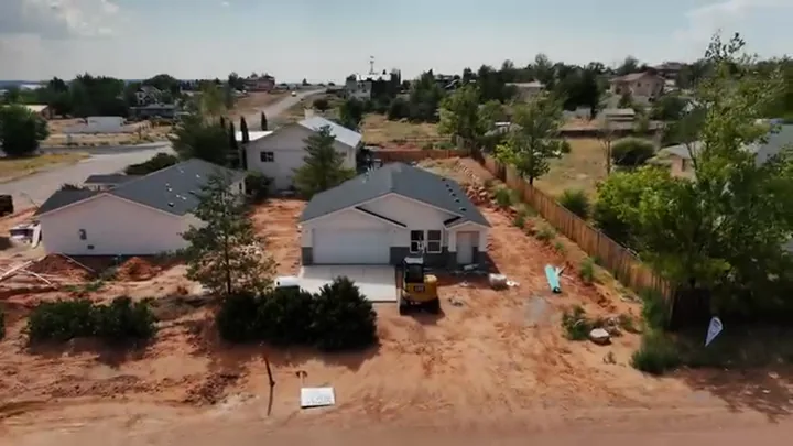 3 Bed / 2 Bath — Exterior finish coat and driveway; yard unfinished