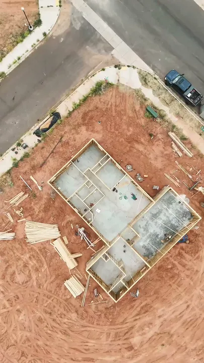 3 Bed / 2 Bath + Casita — Walls standing with roof open
