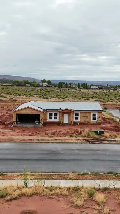 3 Bed / 2 Bath + Casita — Roof underlayment and windows installed